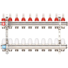 Коллектор регулируемый с расходомерами GAPPO G423,9 9-вых. X1